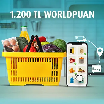 Vakıfkart ile Gıda Market Kampanyası: 1200 TL Worldpuan
