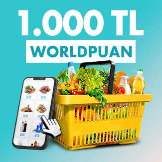 Vakıfkart ile Gıda Market Alışverişlerinde Worldpuan!