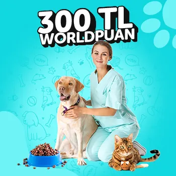 Vakıfkart ile Pet Shop İndirimi: 300 TL Worldpuan!