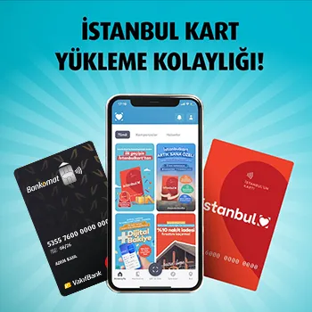 Vakıfkart ile İstanbul Kart yükleme kolaylığı!