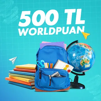 Vakıfkart ile Kitap Alışverişinde 500 TL Worldpuan!