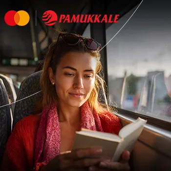 Vakıfkart ile Mastercard ile Pamukkale Turizm'de 100 TL indirim!