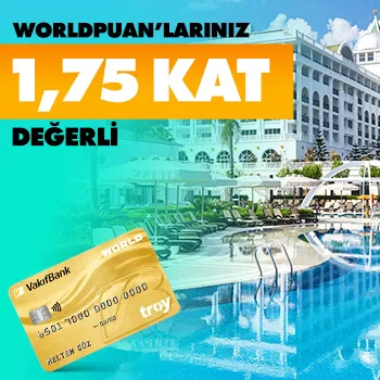Vakıfkart MilPlus Seyahat: Worldpuan'lar Artıyor!
