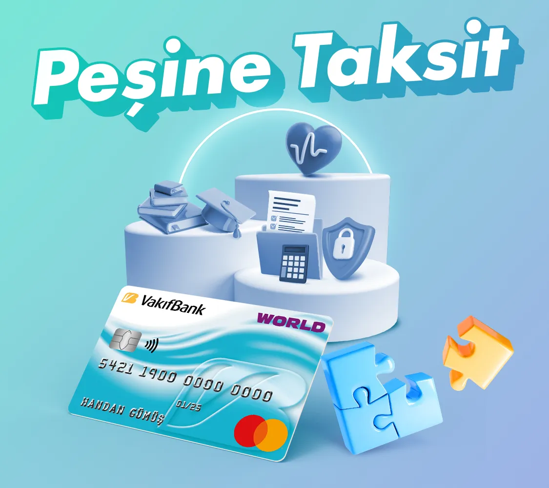 Vakıfkart ile Faizsiz Taksit İmkanı!