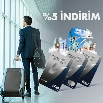 Vakıfkart Platinum Plus Metal ile Yurt Dışı İndirim Kampanyası