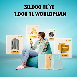 Vakıfkart ile E-Ticaret Kampanyası: 1000 TL Worldpuan