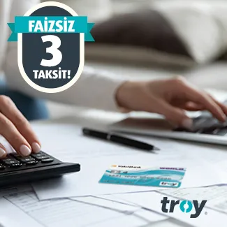Vakıfkart ile TROY ile vergi harcamalarınıza faizsiz 3 ay taksit fırsatı!
