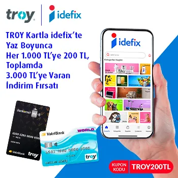 Vakıfkart & TROY ile İndirimli Kitap Alışverişi