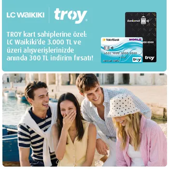 Vakıfkart & LC Waikiki: 300 TL İndirim Fırsatı!