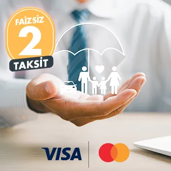 Vakıfkart ile Türkiye Sigorta'dan peşin harcamalarınıza faizsiz 2 taksit fırsatı!