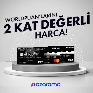 Vakıfkart ile Pazarama'da Worldpuan’larını 2 kat değerli harca!