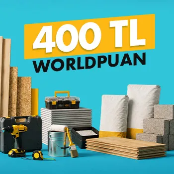 Vakıfkart Yapı Market Kampanyası: 400 TL Worldpuan!
