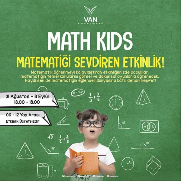 Van AVM Math Kids Etkinliği!