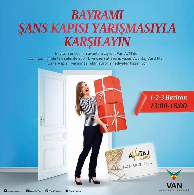 Bayram öncesi en avantajlı alışveriş Van AVM’de!