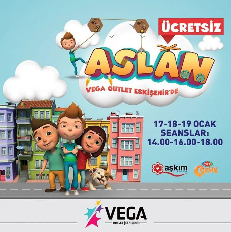 Vega Outlet Aslan Müzikal Etkinliği! Vega Outlet Aslan Müzikal Etkinliği!