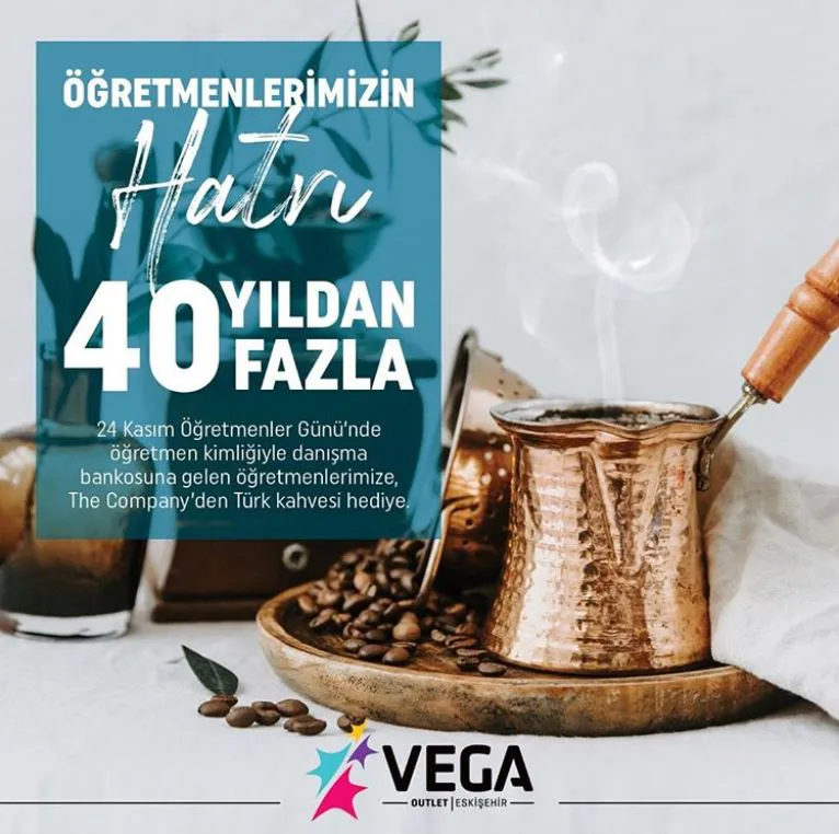 Vega Outlet'ten Öğretmenler Günü Kampanyası!