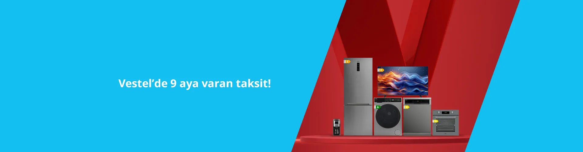 Vestel'de Paraf İle 9 Taksit Fırsatı