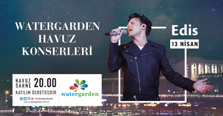 Watergarden Havuz Konserleri başlıyor!