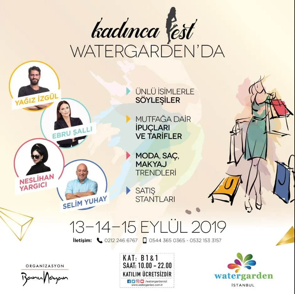 Watergarden Kadınca Fest! Watergarden Kadınca Fest!