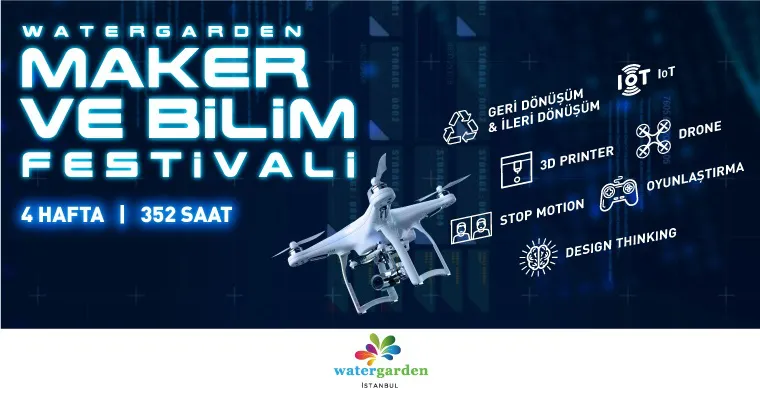 Watergarden Maker ve Bilim Festivali!