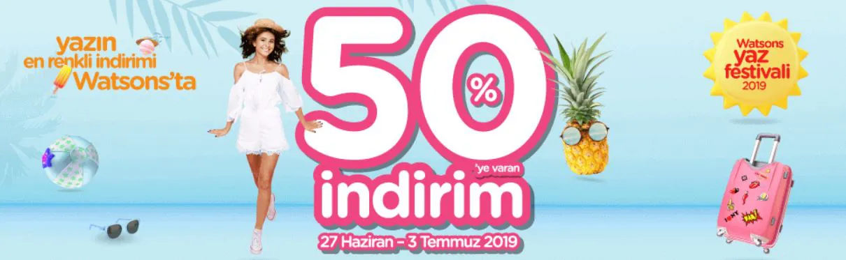 Watsons Yaz Festivali Başladı!