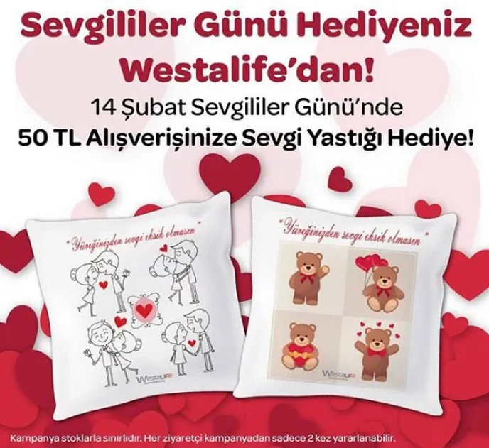 Sevgiller Günü Hediyeniz Westalife'dan!