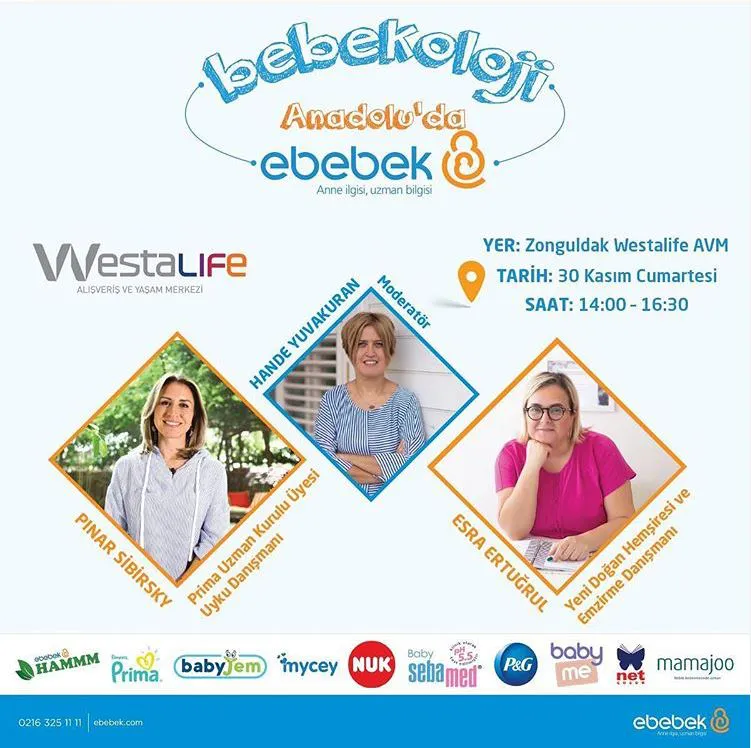 Westalife AVM ebebek Bebekoloji Konferansı!