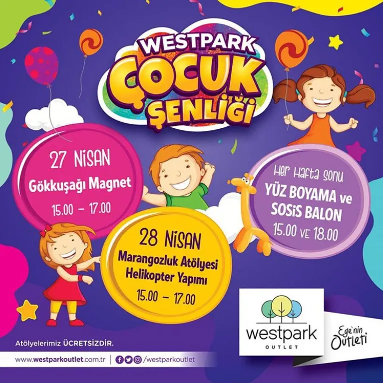 Westpark 27 - 28 Nisan Çocuk Şenliği!