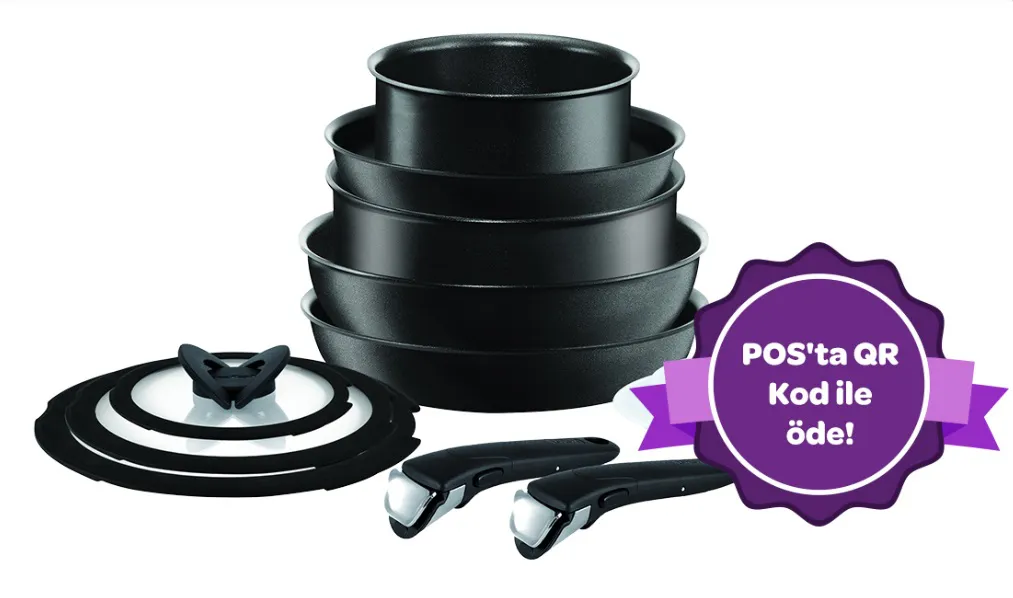Tefal'de POS'ta QR Kod ile 50 TL Worldpuan Fırsatı! Tefal'de POS'ta QR Kod ile 50 TL Worldpuan Fırsatı!