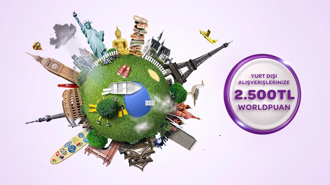 Worldcard Yurt Dışı Harcamalarda Puan Kampanyası