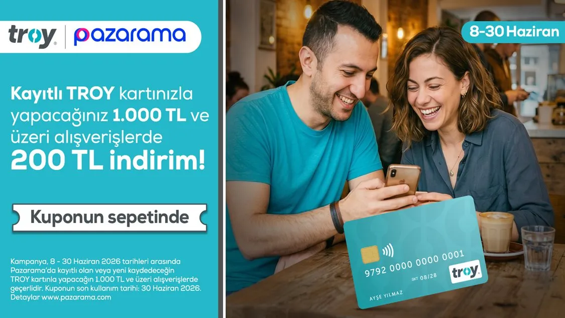 Worldcard x Pazarama: Troy Kartla İndirim Fırsatı