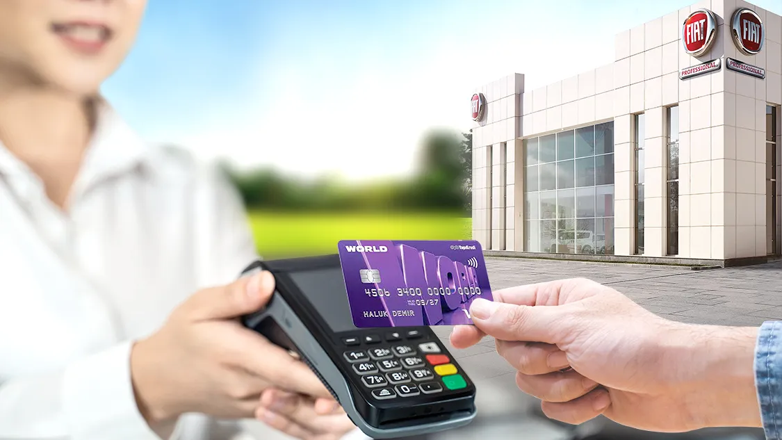 Worldcard ile World’e özel Fiat Yetkili Servislerde peşin fiyatına 6 taksit fırsatı!