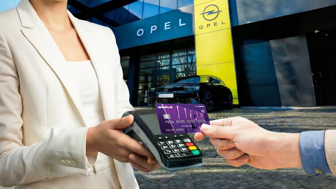 Worldcard ile World’e özel Opel Yetkili Servislerde peşin fiyatına 6 taksit fırsatı!