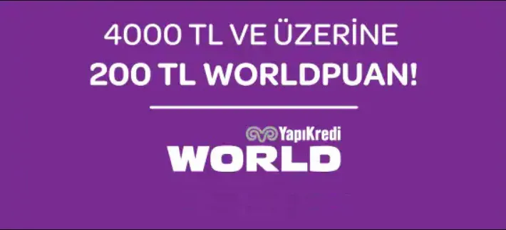 Jolly'de 200 TL Worldpuan fırsatı!