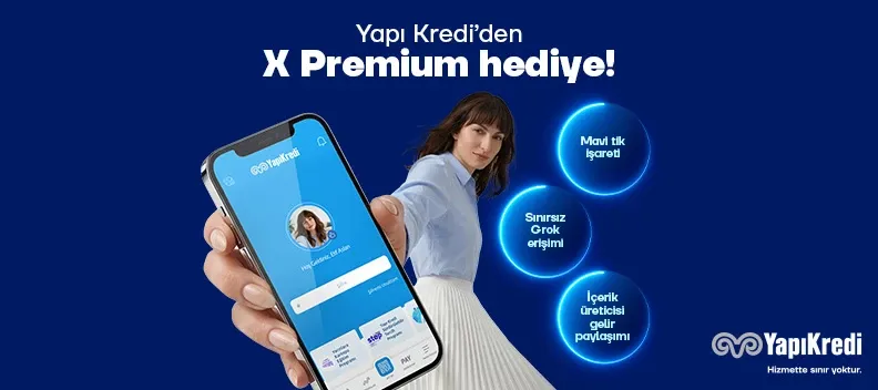 Yapı Kredi Mobil ile X Premium Hediye!