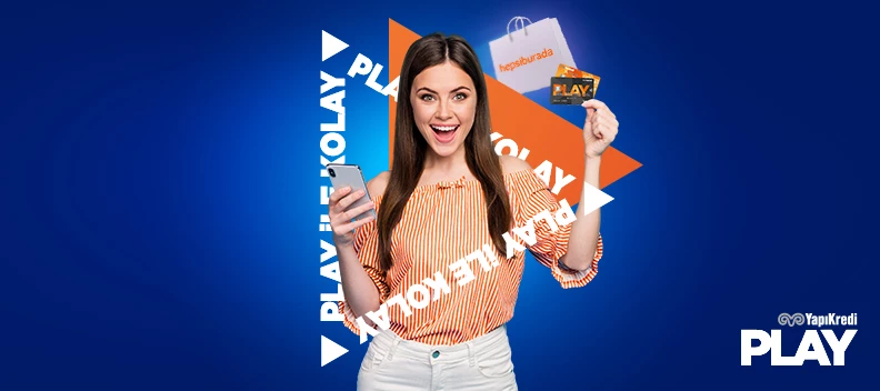 Play kartıyla Hepsiburada’dan 1.000 TL iade fırsatı Yapı Kredi'den!