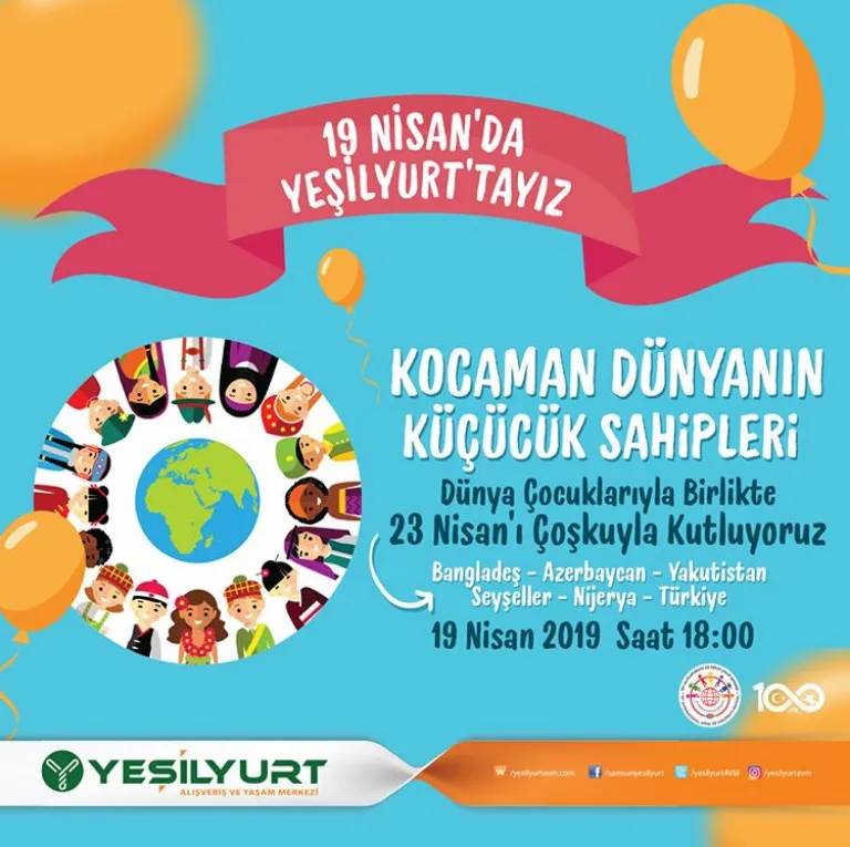 Yeşilyurt 23 Nisan Şenliği! Yeşilyurt 23 Nisan Şenliği!