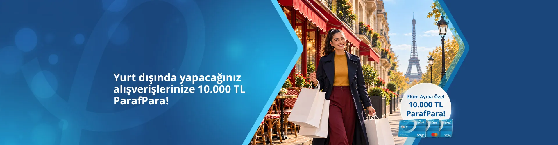 Yurt Dışı Harcamalara Özel ParafParalar Kampanyası