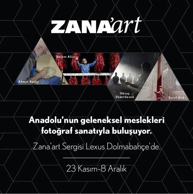 Zana’art Sergisi Lexus Dolmabahçe'de!
