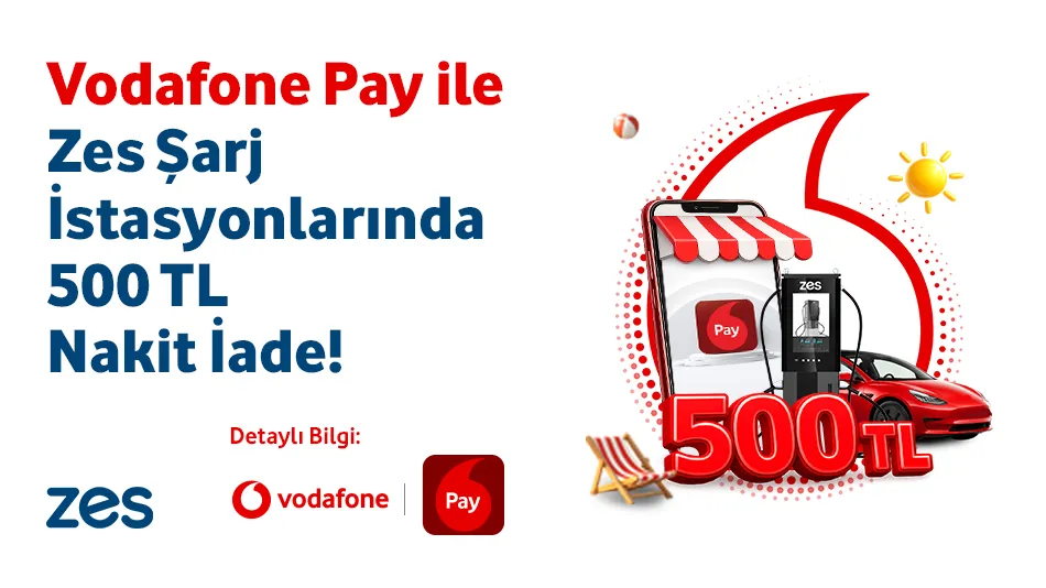 Zes Vodafone Pay Nakit İade Kampanyası