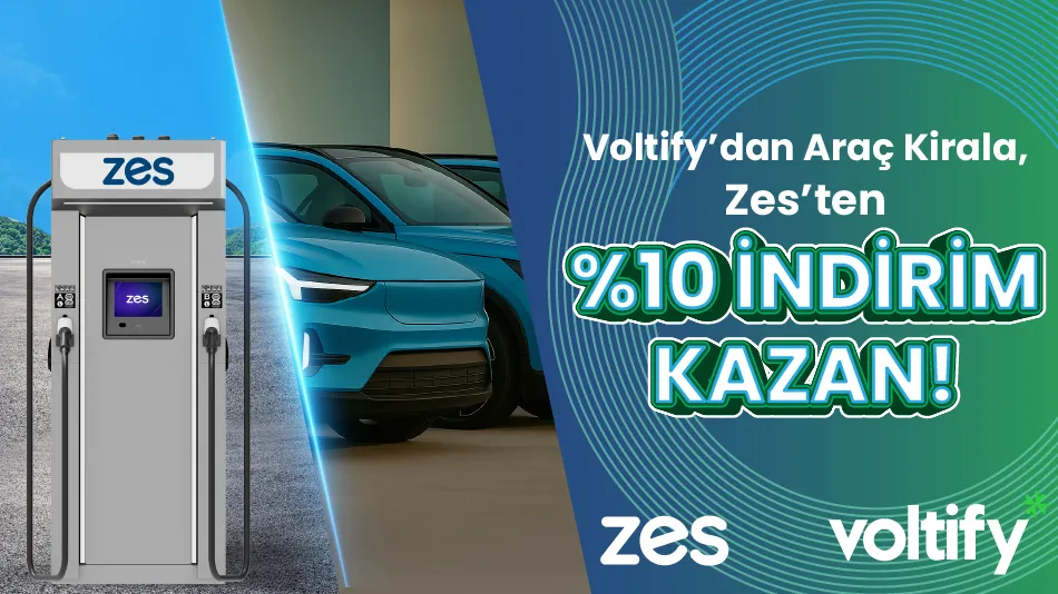Voltify'dan Elektrikli Araç Kiralayanlara Özel Zes İndirimi! Fırsat Kaçmaz!