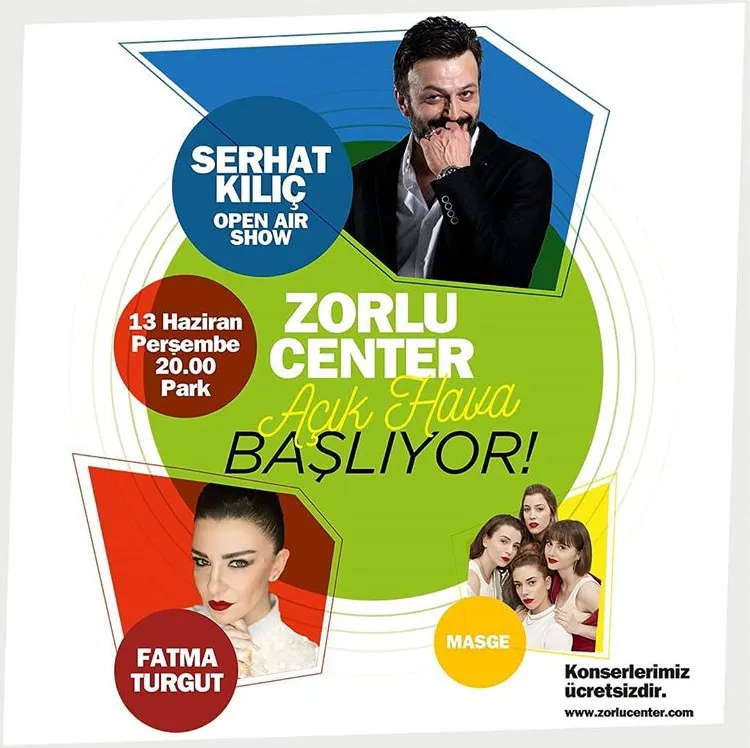 Zorlu Center Açık Hava başlıyor! Zorlu Center Açık Hava başlıyor!