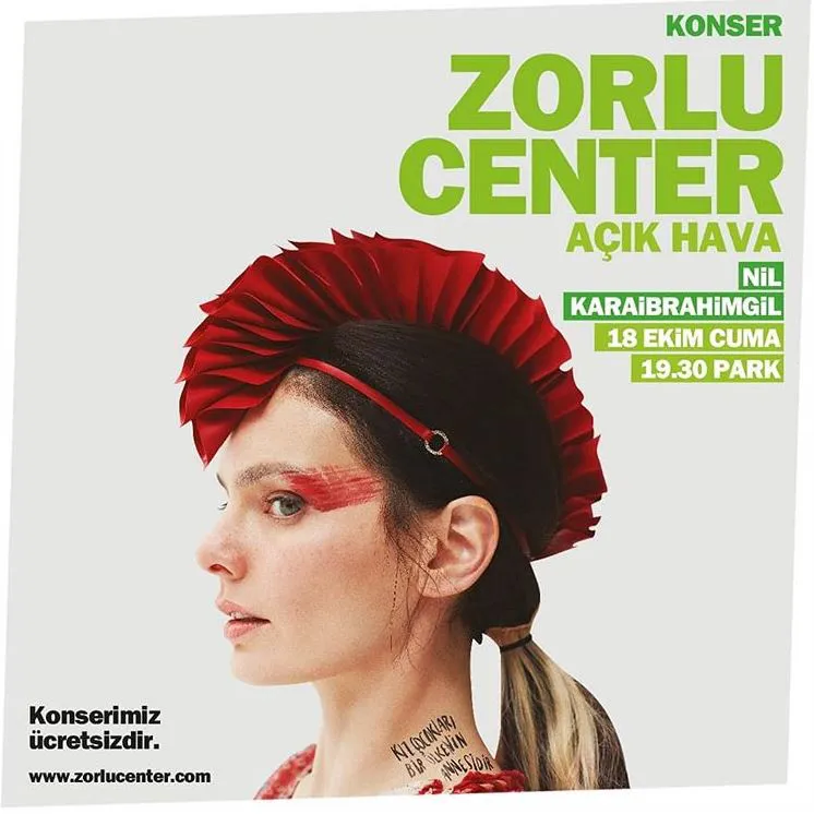 Zorlu Center Açık Hava Nil Karaibrahimgil Konseri!